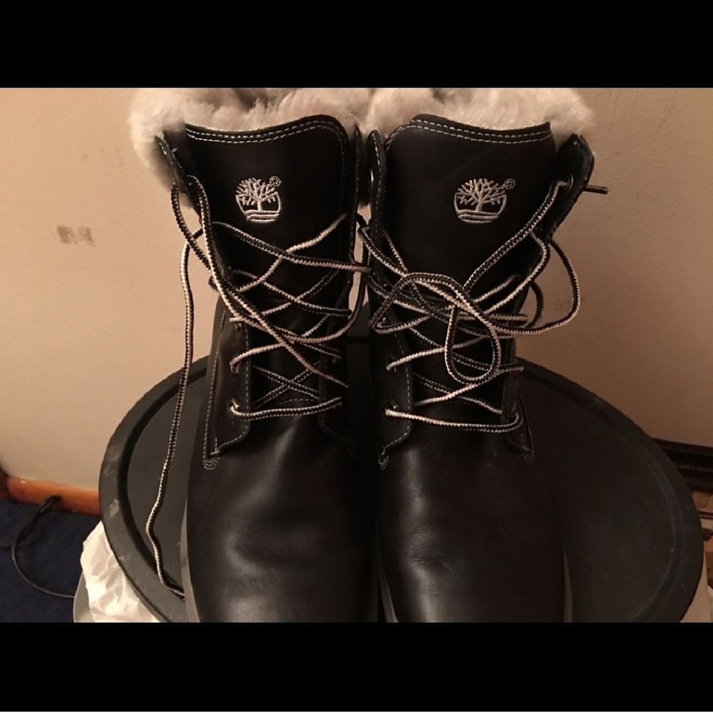 Black Timberland Boots